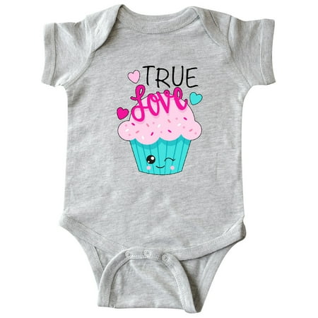 

Inktastic True Love Cupcake Gift Baby Boy or Baby Girl Bodysuit