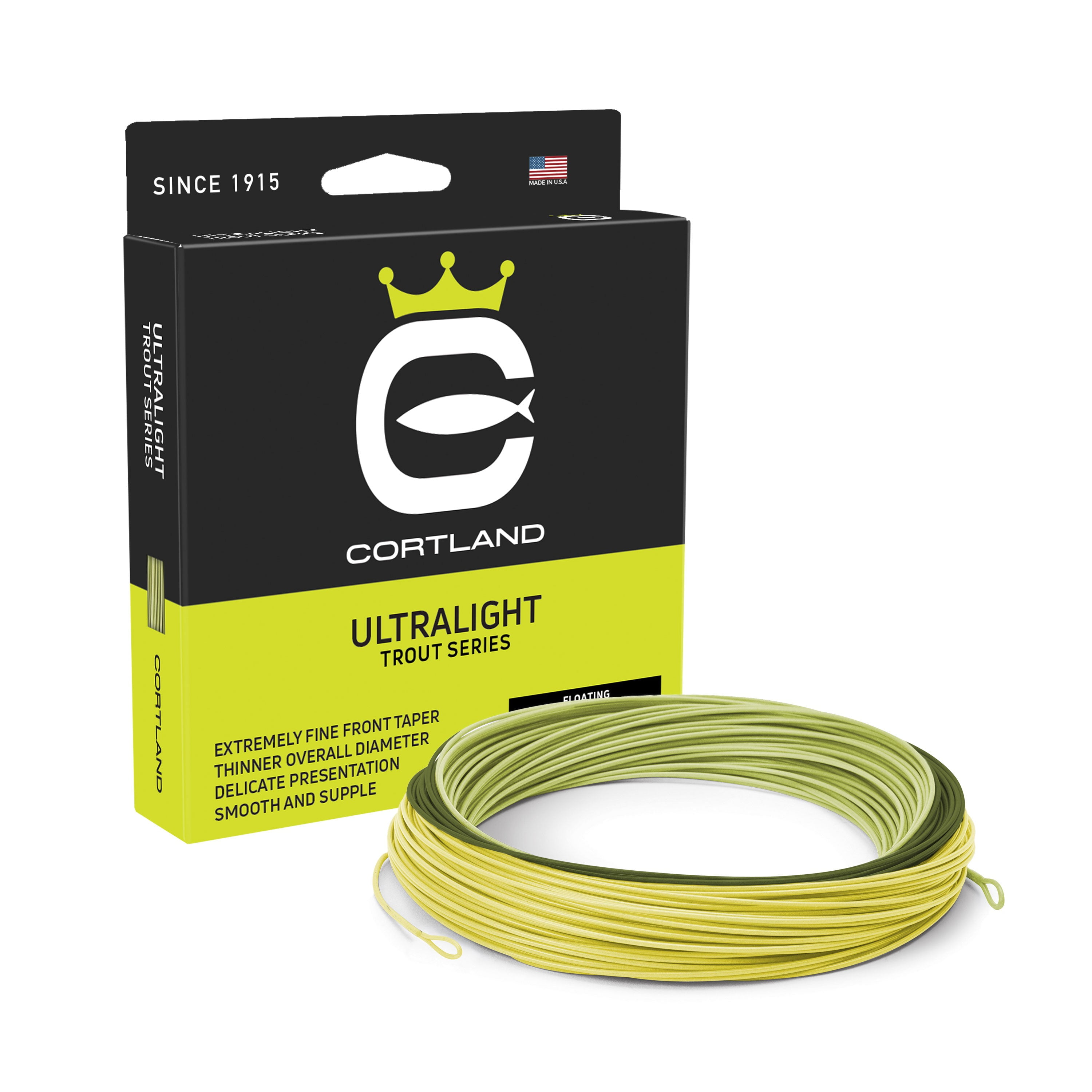 Cortland 333 Classic WF5F Trout Freshwater Fly Fishing Line FREE TIPPET 