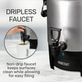 thumbnail image 6 of HomeCraft 45-Cup Coffee Brewer, Quick-Brewing Electric Coffee Pot with Dripless Spigot, Stainless Steel, 6 of 6