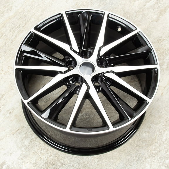 18" x 8" Replacement Wheel for Toyota Camry Rim 2021 - 2023 95093, Black