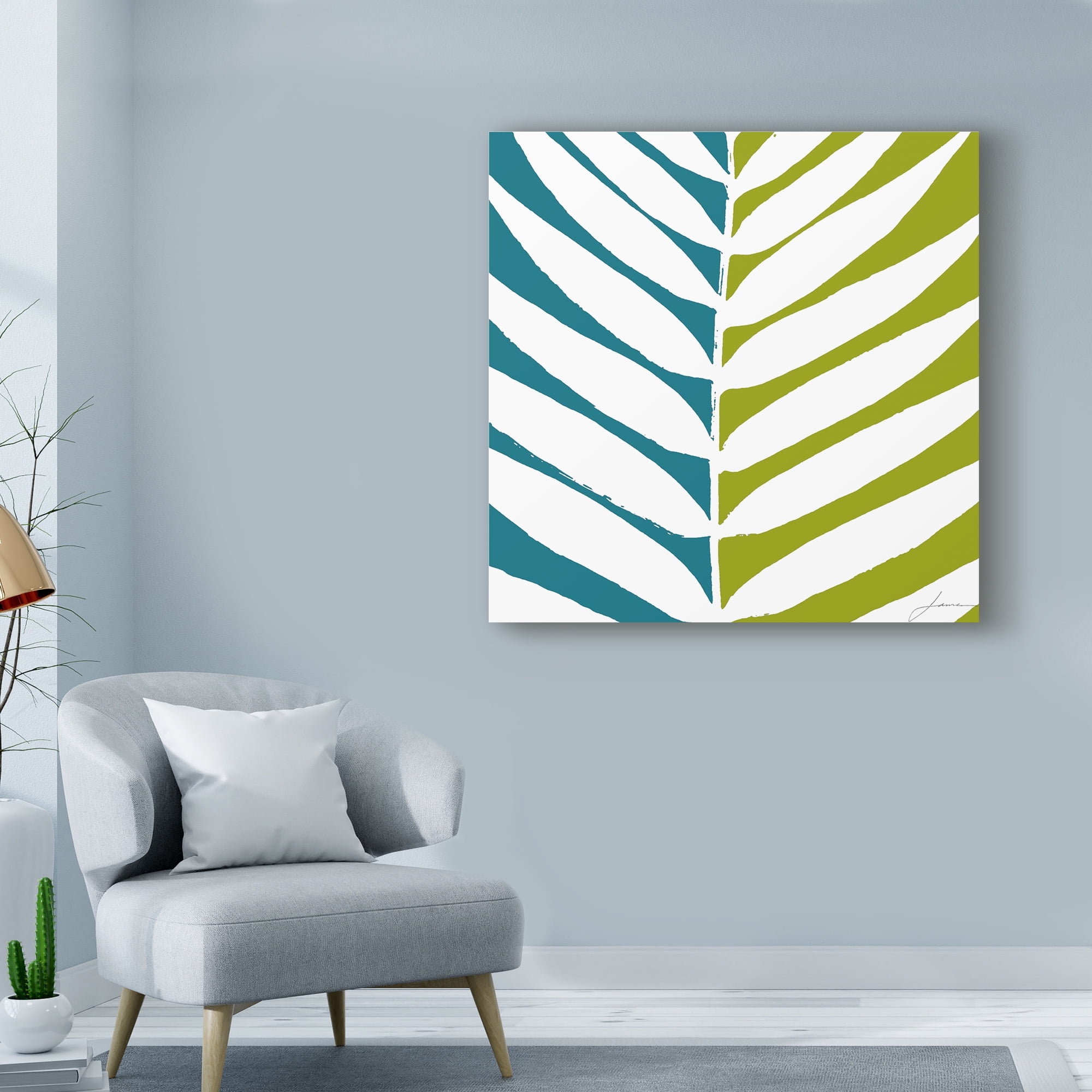 Trademark Fine Art 'Duo Stem IV' Canvas Art by James Burghardt