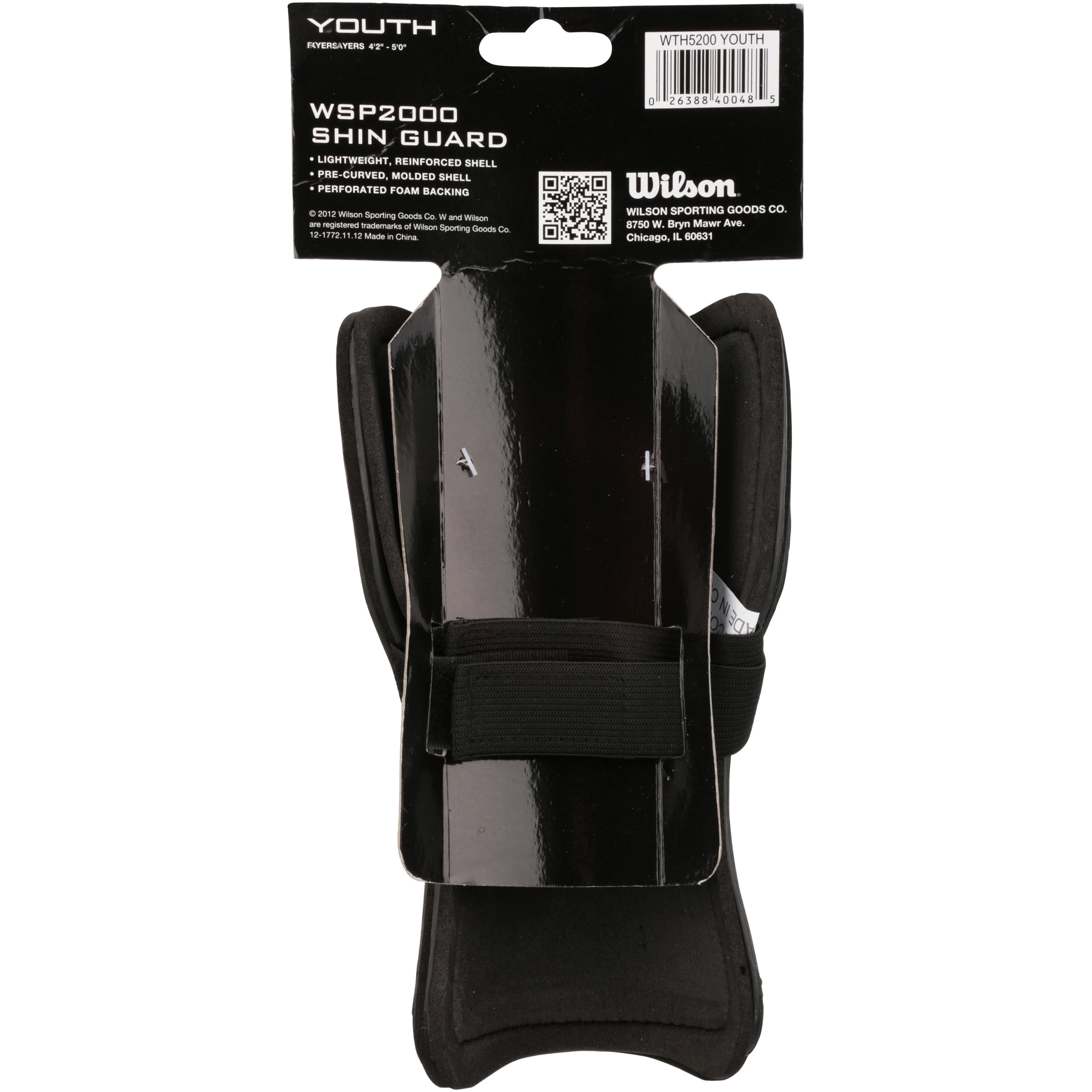 Wilson Youth Shin Guard - Soccer Hockey Protective Gear - Walmart.com