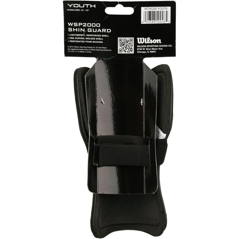 Wilson Youth Shin Guard - Soccer Hockey Protective Gear - Walmart.com
