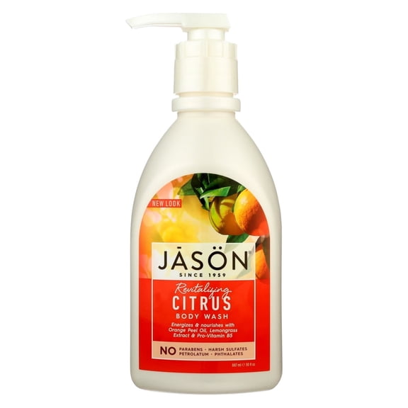 JASON Energizing Body Wash, Citrus, 30 fl oz