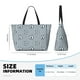 thumbnail image 4 of Easygdp Nautical1 Bolsa de Viaje de Playa de Gran Capacidad, Bolsa Tote Perfecta para la Playa, Escapadas de Fin de Semana y Viajes, 4 of 7