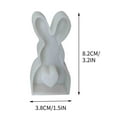 thumbnail image 2 of dajkiuy Easter Bunny Chocolate Molds Set, 3D Cute Easter Bunny Silicone Mold for Baking Easter Treats Chocolate, Cake, Jelly, Fudge, Pudding (1.5x3.2 inch), 2 of 4