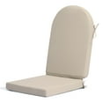 thumbnail image 3 of WestinTrends Adirondack Chair Cushion, Weather Resistant Patio Rocking Chair Cushion High Back, Beige, 3 of 15