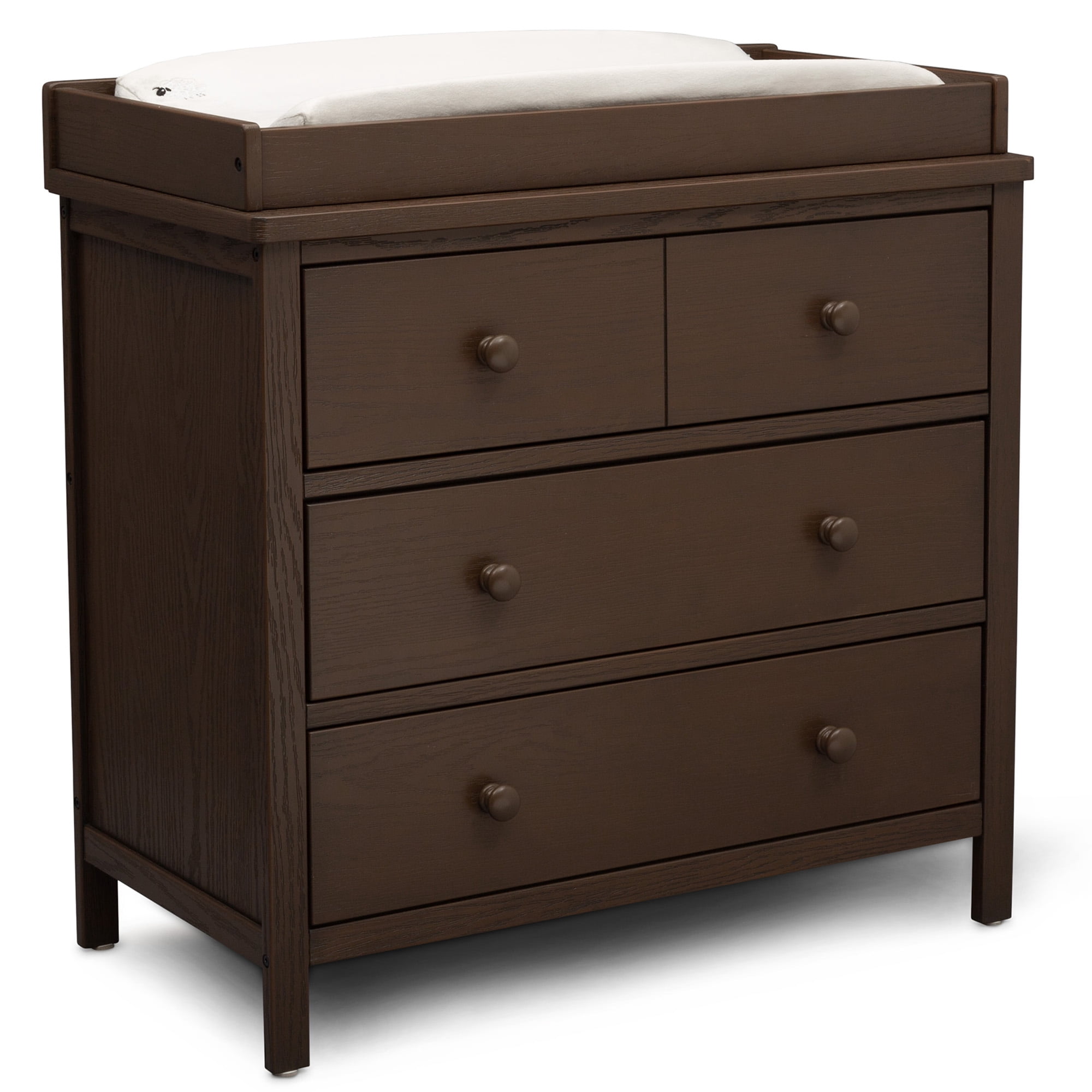 Delta Children Middleton Changing Top #W0551, Greenguard Gold Certified, Textured Cocoa