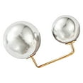 thumbnail image 1 of Linyer Dress Brooch Pin Simple Style Woman Fashion Decor Accessory Clothing Prop Female Clothes Adornment Pearl Sweater Cardigan Clip Type 2, 1 of 4