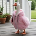 thumbnail image 5 of RUINIXCW 7 Inch Desk Goose Outfits Desk Duck Outfit Mini Porch Goose Outfit Funny Hooded Sweatshirt for Desktop Goose Figurine Fall Winter Desk Goose Clothes Table Centerpieces Decor (No Goose), 5 of 10