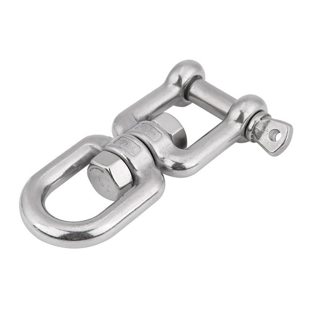 Dispositivo de grillete giratorio de anillo giratorio de acero inoxidable 304 de alta resistencia (12 mm)