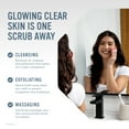 thumbnail image 4 of Sud Scrub® Silicone Face Scrubber, Gentle Face Exfoliator For Sensitive Skin, Facial Cleansing Brush For Acne, Blue, 4 of 8