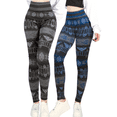 thumbnail image 1 of SET DE 2 LEGGINGS DE MUJER MAYONES DE DAMA DEPORTIVAS LIC-0159 DOS COLORES MALLONES STRETCH, 1 of 5