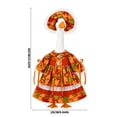 thumbnail image 3 of AZXY Porch Goose Outfit, Goose Cloth Dress for 23‑Inch Porch Goose, Rustic Goose Clothes for Cement Plastic Lawn Goose Statue, Goose Clothing Ornament, Outdoor Decor for Porch Yard Lawn Garden, 3 of 6