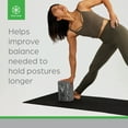 thumbnail image 4 of Gaiam Printed Fashion Yoga Block, Made from Sturdy Foam, Marble Granite, 4 of 7