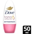 thumbnail image 2 of Dove Desodorante Antitranspirante Roll On Tono Uniforme con Caléndula y Vitamina E para Mujer, 50 ml, 2 of 5