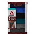 Reebok Men’s Tech Comfort Performance Low Rise Briefs Underwear, 6Pack