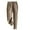 Khaki, variant on Womens Fashion Linen Pants, Solid Cropped Pants, Oversized Cotton and Linen Pants, Loose Casual Pants, Drawstring Straight Leg Trousers Khaki