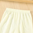 thumbnail image 3 of Bixock Toddler Boys and Girls Pants Cotton Elastic Waist Printed Casual Pants Soft Breathable Workout Activewear Toddler Clothings Size 9-12Months, 3 of 6