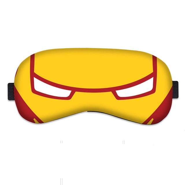 Máscara para dormir Iron Man Anime Super Soft Eye Cover
