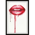thumbnail image 2 of Marmont Hill "Kissable Lips" Framed Painting Art Print, 12.00" x 1.50", 2 of 6