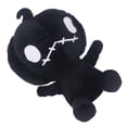 thumbnail image 5 of Muñeca de peluche de calabaza de Halloween Adorable muñeca elástica suave juguete decoración del hogar presente para niños 30 cm negro, 5 of 5