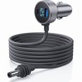 thumbnail image 1 of HAYAN Starlink Mini Cable, 3 in 1 Starlink Mini Car Charger DC Power Cable+ Cigarette Lighter Adapter 12V-48V with Digital Display, Durable USB C PD 40W and USB A 35W Ports for Trucks and Cars (10FT), 1 of 1