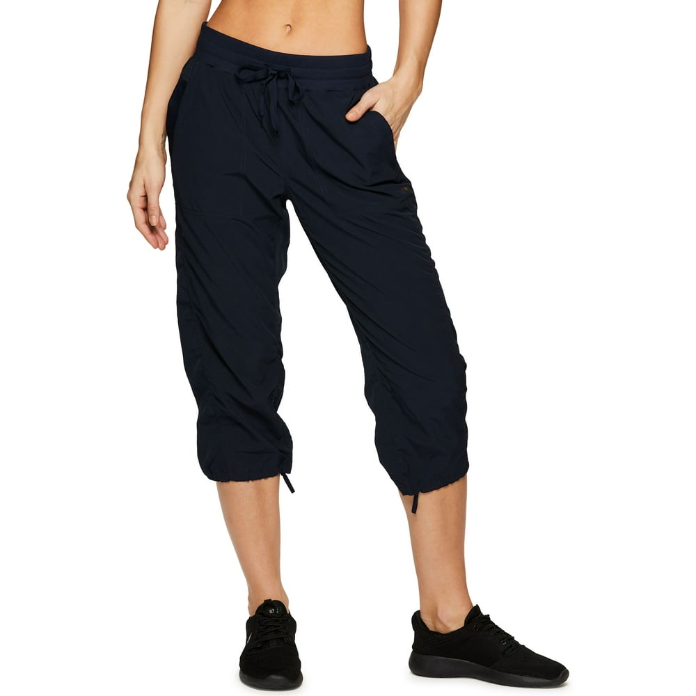 RBX - RBX Active Women's Lightweight Woven Capri Pant With Pockets ...