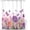 Color 10, variant on SPXUBZ Flower Butterfly Shower Curtain Orange Floral Dream Spring Blossom Plant Beautiful Animal Butterflies Wings Nature Garden Scenery Home Decor Fabric Bathroom Set with Hooks 72X72 inch