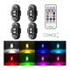 thumbnail image 2 of 4PCS Wireless LED Strobe Lights with Remote Control, 8 Colors USB Charing Waterproof Emergency Warning Lights, 2 of 5