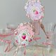 thumbnail image 5 of Espejo de mano Flower Knows Strawberry Rococ&#2013265923, espejo port&#2013265921til vintage de princesa, elegante y bonito con mango largo, regalo para ni&#2013265921as (rosa suave), 5 of 8