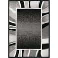 thumbnail image 4 of Home Dynamix Premium Rizzy Contemporary Abstract Border Indoor Area Rug, Black/Grey, 5'2"x7'4", 4 of 6