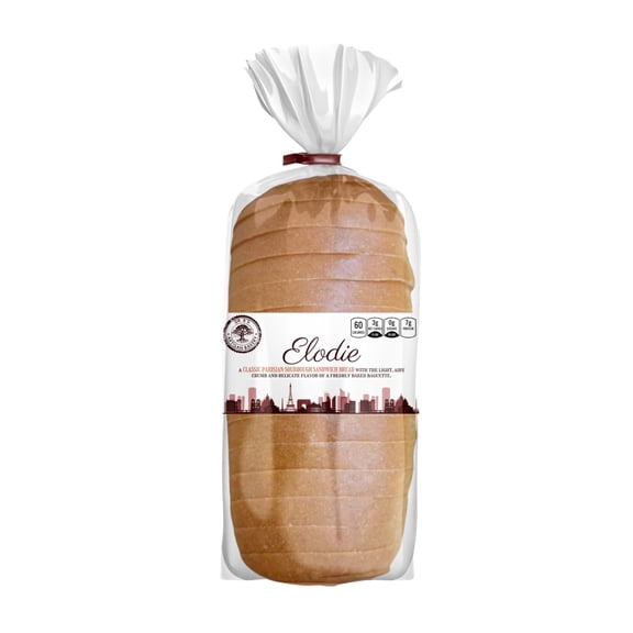 Dr. B's Elodie Parisian Style White Sourdough Sandwich Bread | 3g Net Carbs & 7g Protein | Low Calorie, Vegan, Sugar Free, Nut Free | Fresh Sliced Keto & Low Carb Bread Loaf (1 Pack (16 oz))