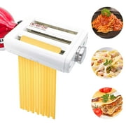 Pasta Maker Attachment Compatible with KitchenAid Stand Mixers 3 in 1 Pasta Roller, Noodle Maker Accessories