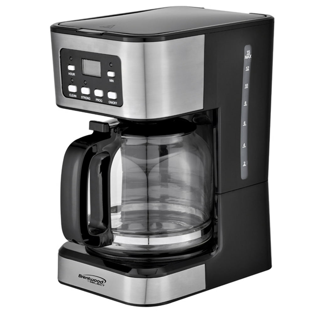 Brentwood 12 Cup Coffee Maker in Black