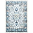 thumbnail image 4 of SAFAVIEH Aria Hartley Floral Bordered Area Rug, Ivory/Navy, 4' x 6', 4 of 10