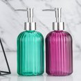 thumbnail image 4 of MasteelfCA Refillable Hand Soap Dispensers Glass Pump Bottle Shampoo Dispenser 440ML, 4 of 8