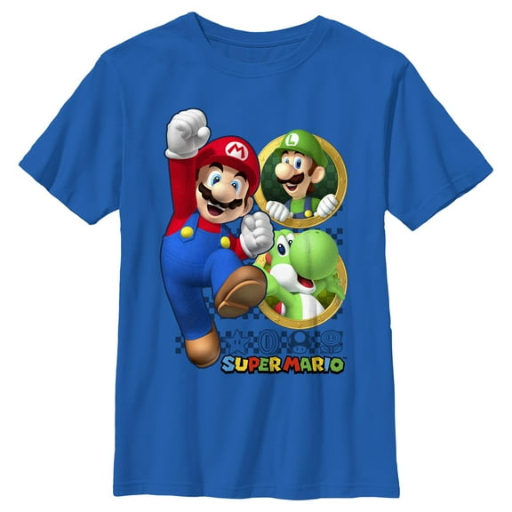 Boy's Nintendo Super Mario Faves Graphic T-Shirt