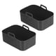 thumbnail image 1 of Cojín para freidora de aire utensilios de cocina para hornear silicona para Ninja Dz201 Foodi 8qt 2 uds., 1 of 6