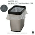 thumbnail image 2 of Bath Bliss 8 Liter Stainless Steel Trash Can, 2 of 5