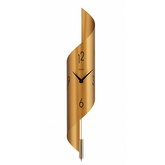 Modern clock with quartz movement from Hermle