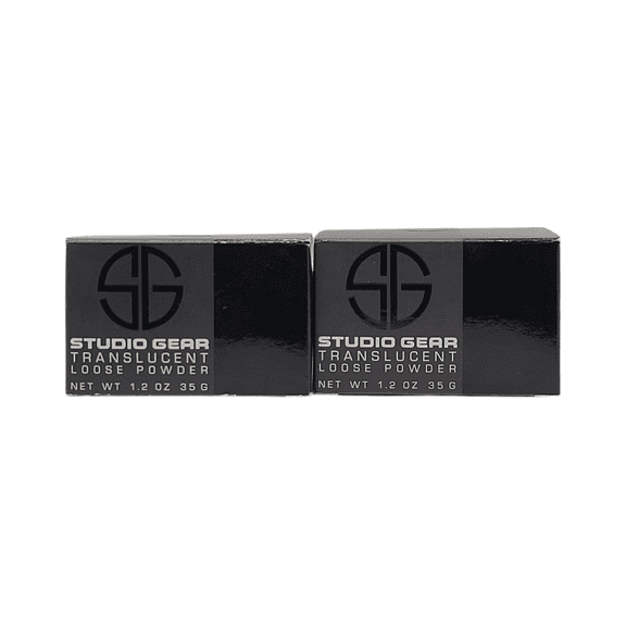 2 Pack, Studio Gear Translucent Loose Powder Country Beige 1.2 oz