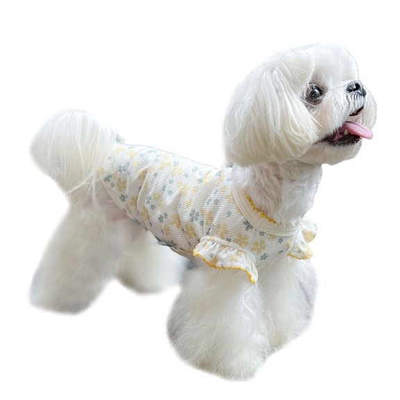 harmtty Pretty Dog Skirt Breathable for Playing Good Ductility
