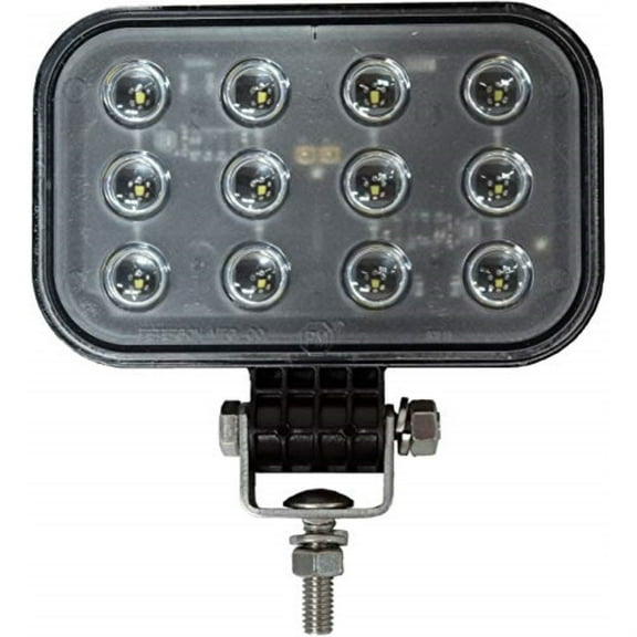 Led Work Lgt Sqr Ped Mnt Hrdwrd W/.