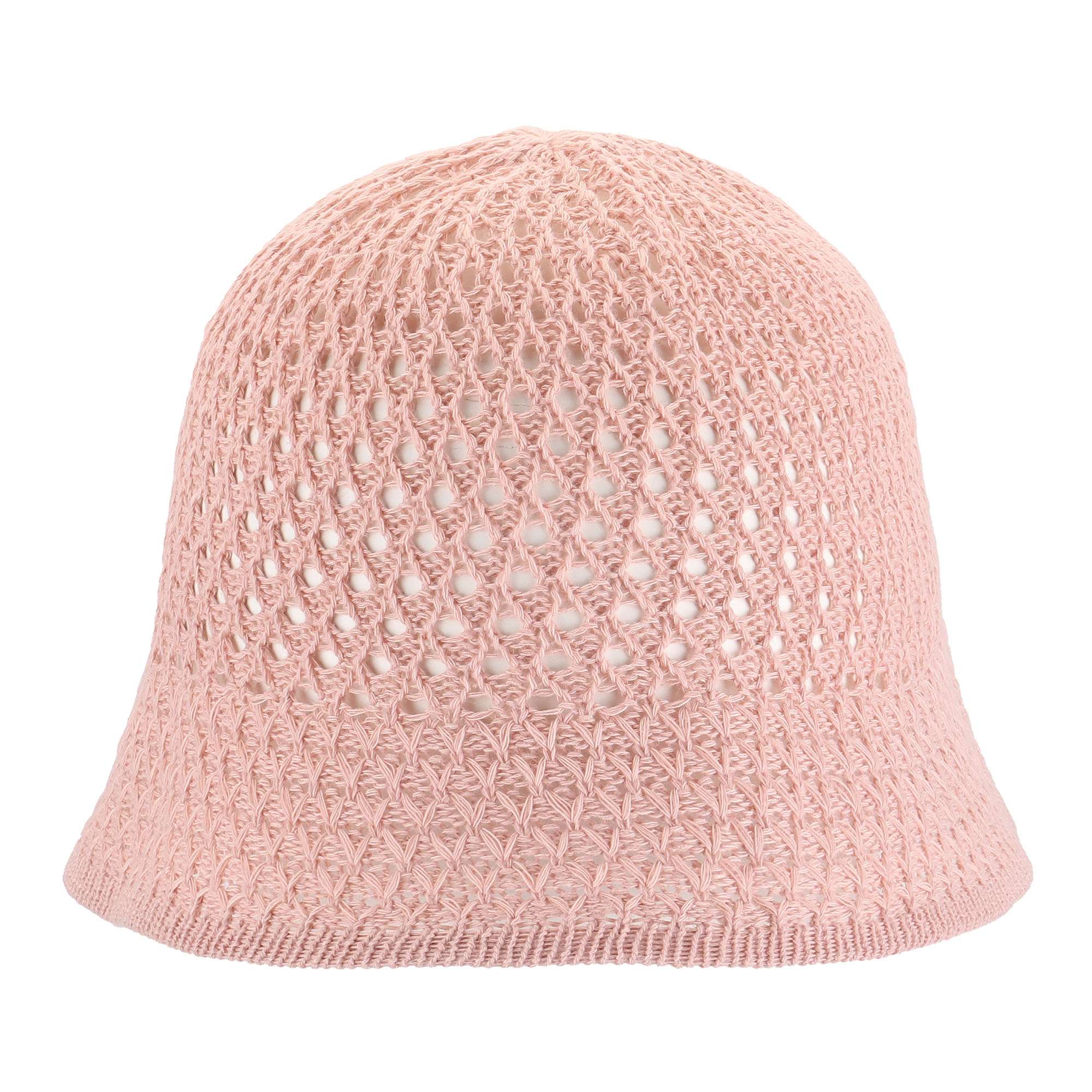 FASHION Navy and Light Pink Crochet Bucket Hat Pink Crochet Bucket Hat - Free Pattern - YelenaStyleCrochet main image 3