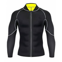 Falleo Clearance Men Long Sleeve Wetsuit Top Jacket Elastic Breathable Diving Clothes Diving Top L Size