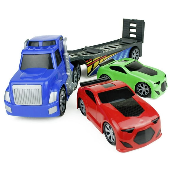 Kid Connection Big Rig Hauler Race Car Set