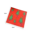 thumbnail image 5 of Jiaroswwei 20Pcs/Lot Facial Tissue Delicate Skin-Friendly Paper Soft Christmas Tree Wreath Printed Napkins for Party, 5 of 8