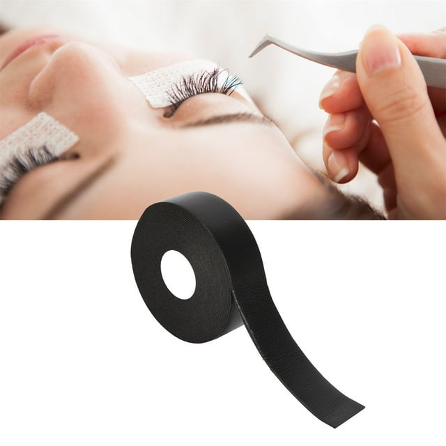 Lash Tape, Easy Tear Under Eye Pads Tape Comfortable for Lash Extensions Black