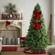 thumbnail image 5 of Adorno Navideño de Terciopelo con Forma de Lazo Pequeño para Árbol de Navidad, Decoración para Ventanas, Adornos Navideños., 5 of 6